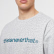 thisisneverthat T-Logo LT Crewneck grey 85128 5