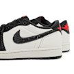Jordan x PSG Wmns Air Jordan 1 Low OG "Pink Oxford" black 85132 5