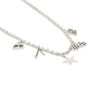 TwoJeys&nbsp; Fast Lap Necklace Silver argent 91001 2
