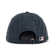 New Era Atlanta Braves Canvas Felt Logo Cap blauw 90965 2