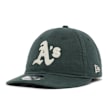 New Era Oakland Athletics Canvas Felt Logo Cap green 89453 1