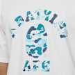 A Bathing Ape Abc Camo College Tee M white 85277 5