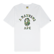 A Bathing Ape Abc Camo College Tee M weiß 90320 1
