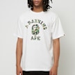 A Bathing Ape Abc Camo College Tee M white 90320 2