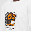 A Bathing Ape Baby Milo Relaxed Fit Tee white 85281 5