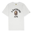 A Bathing Ape College Tee M grijs 85279 1