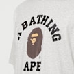 A Bathing Ape College Tee M grijs 85279 5