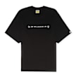 A Bathing Ape Hand Drawn Logo Relaxed Fit Tee black 85284 1