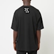 A Bathing Ape Hand Drawn Logo Relaxed Fit Tee black 85284 4