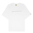 A Bathing Ape Hand Drawn Logo Relaxed Fit Tee weiß 85286 1