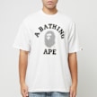 A Bathing Ape Pixal College Relaxed Fit Tee M weiß 90028 2
