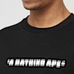 A Bathing Ape Pixal Logo Relaxed Fit Tee black 90140 6