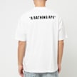 A Bathing Ape Pixel Ape Head Relaxed Fit Tee M weiß 88274 4
