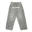 A Bathing Ape 1St Camo Destroyed Loose Fit 12Oz Denim Pants grey 87066 1