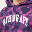 A Bathing Ape Color Camo Pullover Hoodie M pourpre 89102 5