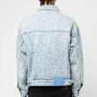 A Bathing Ape&nbsp; Line Camo Jacquard 13Oz Denim Jacket bleu 90862 4