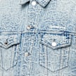 A Bathing Ape Line Camo Jacquard 13Oz Denim Jacket blau 90862 6