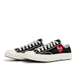 Comme des Garcons Play Small Red Heart Chuck Taylor All Star '70 Low schwarz 85445 1