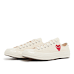 Comme des Garcons Play Small Red Heart Chuck Taylor All Star '70 Low beige 87160 1