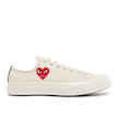Comme des Garcons Play Small Red Heart Chuck Taylor All Star '70 Low beige 87160 2