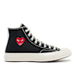 Comme des Garcons Play Small Red Heart Chuck Taylor All Star '70 Hi schwarz 87159 2