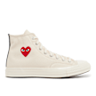 Comme des Garcons Play Small Red Heart Chuck Taylor All Star '70 Hi beige 87161 2
