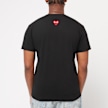 Comme des Garcons Play Small Red Heart Neck T-Shirt Black schwarz 85442 4