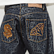 Billionaire Boys Club Diamonds & Dollars Selvedge Denim Pant blau 88365 6
