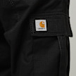 Carhartt WIP Regular Cargo Pant black garment dyed schwarz 89166 7