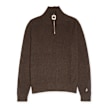 J. W. Anderson Puller Half Zip Jumber brown 90122 1