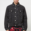 ICECREAM Running Dog Denim Trucker Jacket noir 88383 2