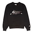 ICECREAM Woodgrain Running Dog Crewneck zwart 90056 1