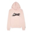 ICECREAM Woodgrain Running Dog Popover Hoodie light pink 88384 1