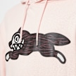 ICECREAM Woodgrain Running Dog Popover Hoodie light pink 88384 6