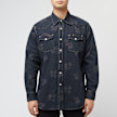 Needles Western Denim Rose Shirt - 8oz blauw 85502 2