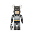 Medicom Bearbrick Batman (Batman Hush Black Vers.) 100% & 400% multicolor 91035 1