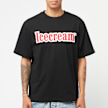 ICECREAM Puff Print Icecream T-Shirt black 89859 2