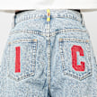 ICECREAM Running Dog Denim Shorts blau 87728 5