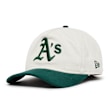 New Era Script Pc Golfer Oakland Athletics beige 87822 1