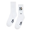 New Era New York Yankees MLB Icon Crew Socks blanc 86229 1