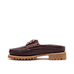 Timberland Vibram 3-Eye Mule Shoe Full Grain rouge 85568 3