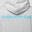 thisisneverthat INTL. Logo Zip Up Hoodie grau 88736 6
