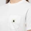 Carhartt WIP Wmns S/S Pocket T-Shirt weiß 87278 5
