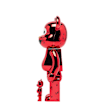 Medicom Bearbrick Elmo Chrome Ver. 100% & 400% multicolore 90368 2