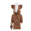 Medicom Bearbrick Stripe Costume Ver. 100% & 400% brown 90722 3