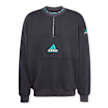 adidas Originals EQT Fleece Halfzip Sweatshirt schwarz 88743 1
