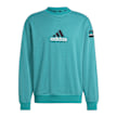 adidas Originals EQT Reflective Crewneck Sweatshirt turquoise 86049 1