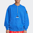adidas Originals EQT Fleece Halfzip Sweatshirt blauw 87747 2