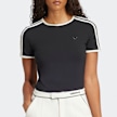 adidas Originals Wmns 3-Stripes Cali Tee black 87810 2
