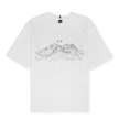 Oakley Wired Mountain Scape Tee white 88455 1